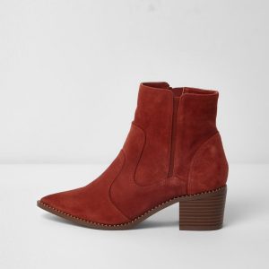 River Island western ankle boots